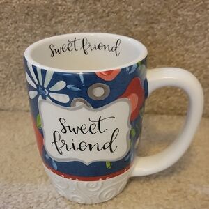 Free W any Purchase! Floral Sweet Friend Mug